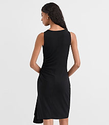 Petite Ruched Halter Mini Dress carousel Product Image 3