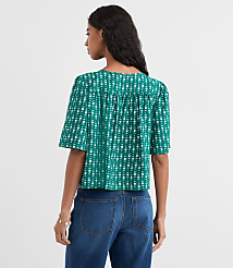 Floral Bow Blouse carousel Product Image 3