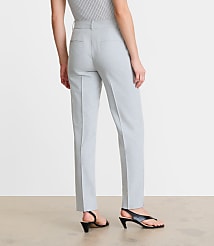 LOFT Versa Seasonless Stretch Slim Pants in Heather carousel Product Image 3