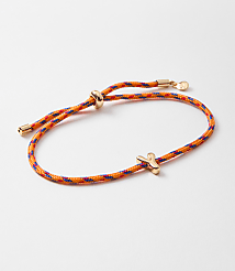Rope Pull Tie Initial Bracelet carousel Product Image 1