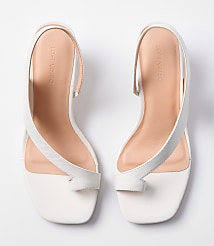 LOFT Versa Asymmetrical Leather Kitten Heels carousel Product Image 2