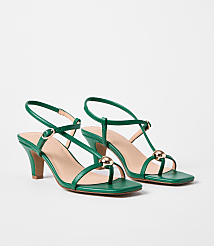 Studded Strappy Heels carousel Product Image 1