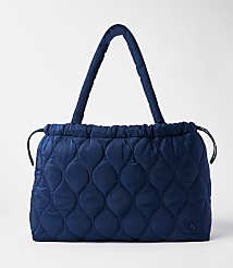 Lou & Grey Quilted Drawstring Tote Bag carousel Product Image 1