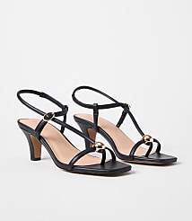 Studded Strappy Heels carousel Product Image 1