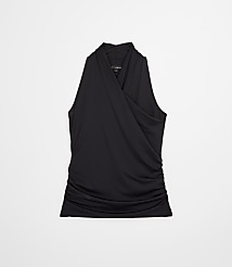 LOFT Versa 360 Knit Crossover Halter Top carousel Product Image 5