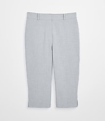 Petite LOFT Versa Seasonless Stretch Slim Crop Pants in Heather carousel Product Image 5