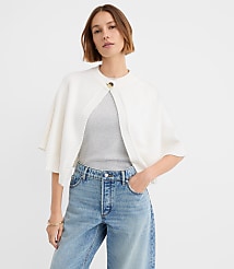 Button Cape Sweater carousel Product Image 1