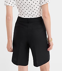 Bermuda Shorts in Linen Blend carousel Product Image 4