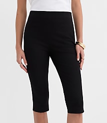 Slim Crop Pants in Bi-Stretch carousel Product Image 2