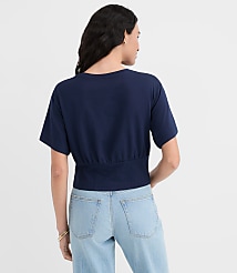 Corset Hem Tee carousel Product Image 3