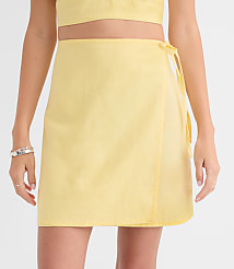 LOFT Beach Linen Cotton Ruffle Top carousel Product Image 2