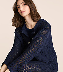 Petite Lou & Grey Reversible Mesh Sweater carousel Product Image 2
