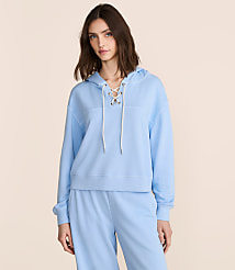 Petite Lou & Grey Terrysoft Lace Up Hoodie