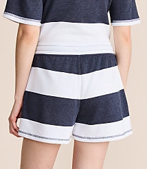 Lou & Grey Striped Terrysoft Shorts carousel Product Image 3