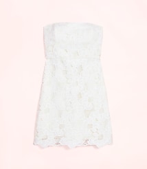 Lately Floral Lace Strapless Mini Dress carousel Product Image 2