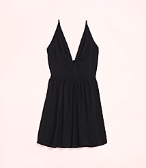 Lately V-Neck Flare Mini Dress carousel Product Image 2