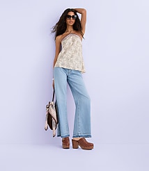 Patchwork Halter Top carousel Product Image 4