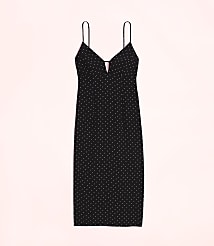 Lately Dotted Cutout Midi Slip Dress carousel Product Image 4