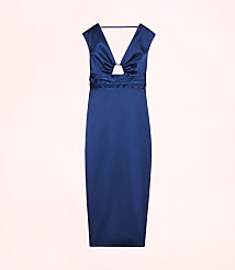 Lately Satin Cutout Gown carousel Product Image 2