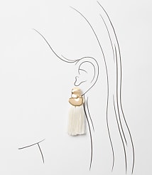 LOFT Beach Tassel Earrings carousel Product Image 2