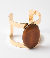 LOFT Beach Wood Cuff Bracelet carousel Product Image 1