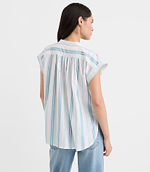 Striped Everyday Dolman Shirt carousel Product Image 3