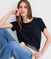 Petite Everyday Crew Tee carousel Product Image 2