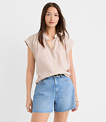 Striped Everyday Dolman Shirt carousel Product Image 1