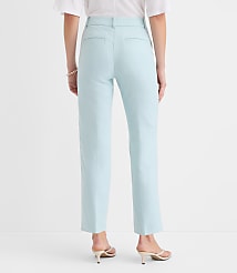 Riviera Slim Pants in Linen Blend carousel Product Image 3