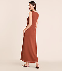 Lou & Grey Terrysoft Contrast Stitch Maxi Dress carousel Product Image 2