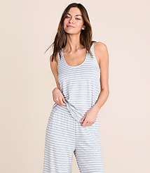Lou & Grey Striped Essential Modal Pajama Tank Top carousel Product Image 3