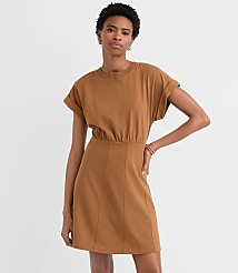 Seamed Mini Tee Dress carousel Product Image 2