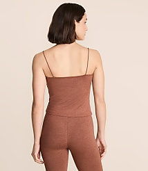 Lou & Grey Heathered Brushedsoft Cord Strap Tank Top carousel Product Image 2