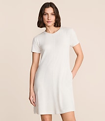 Lou & Grey Heathered Signaturesoft Mini Pocket Tee Dress carousel Product Image 2