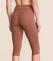 Lou & Grey Heathered Brushedsoft Capri Pants carousel Product Image 2