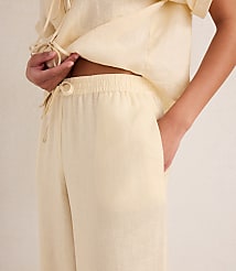 Haven Well Within Linen Wide Leg Pants carousel Product Image 3