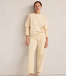 Haven Well Within Garment-Dyed Organic Cotton Terry Crewneck carousel Product Image 2