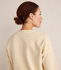 Haven Well Within Garment-Dyed Organic Cotton Terry Crewneck carousel Product Image 3