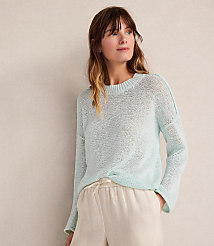 Haven Well Within Linen Tape Yarn Crewneck carousel Product Image 1