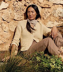 Haven Well Within Cotton Link Stitch Cardigan carousel Product Image 5