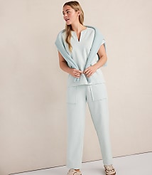 Haven Well Within Garment-Dyed Organic Cotton Terry Pants carousel Product Image 2