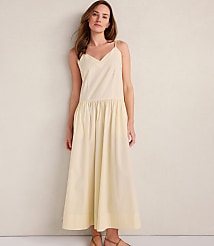 Haven Well Within Organic Cotton Poplin Strappy Maxi Dress carousel Product Image 1