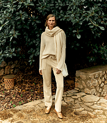 Haven Well Within Garment-Dyed Organic Cotton Terry Pants carousel Product Image 4