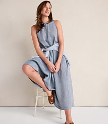 Haven Well Within Linen Boat Neck Maxi Dress carousel Product Image 4