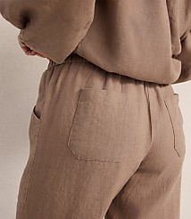 Haven Well Within Linen Straight Leg Pants carousel Product Image 3