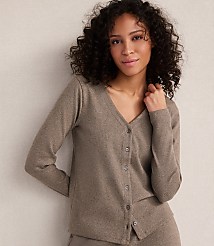 Haven Well Within Organic Cotton Rib Knit Cardigan carousel Product Image 1