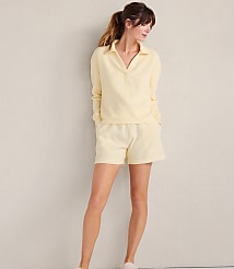 Haven Well Within Organic Cotton Waffle Johnny Collar Top carousel Product Image 2