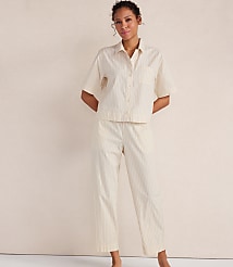 Haven Well Within Organic Cotton Poplin Scattered Floral Pajama Pants carousel Product Image 4