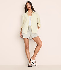 Petite Lou & Grey Washed Twill Shorts carousel Product Image 1