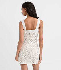 Crochet Tank Mini Dress carousel Product Image 3